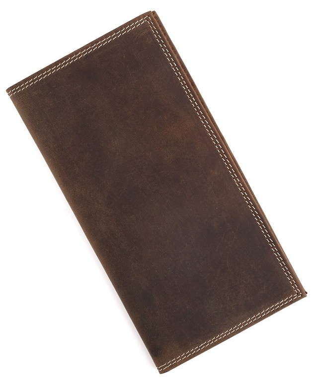 Vintage Genuine Leather Bifold Wallet