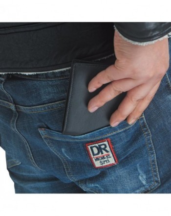 RFID Blocking Genuine Leather Wallet for Men -Travel Credit Card ...