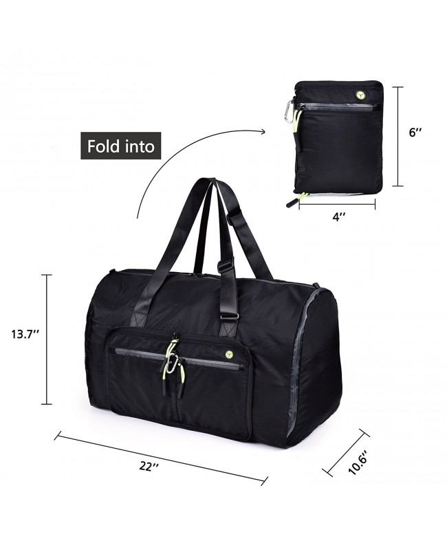 Travel Duffel BagGym Foldable and Waterproof Luggage Lightweight with ...