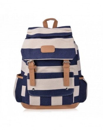 Vbiger Backpack Knapsack Striped Pattern