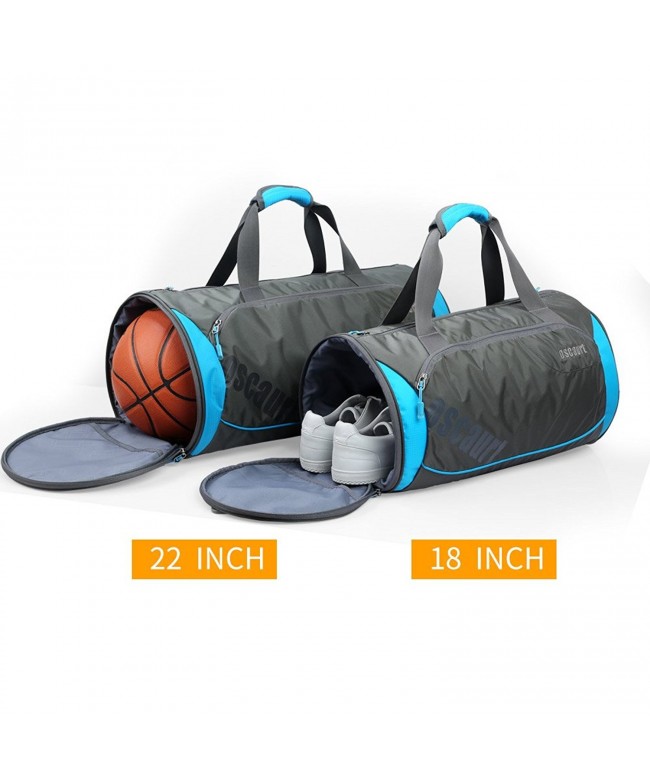 Gym Duffle Sport Bag with Large Ventilated Shoes Compartment For Travel ...
