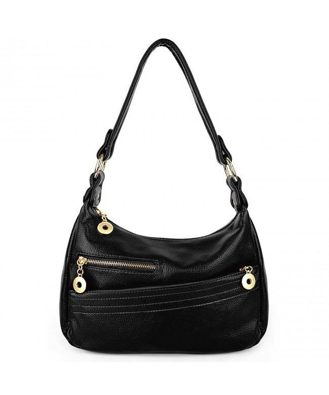UTO Handbag Leather Medium Shoulder