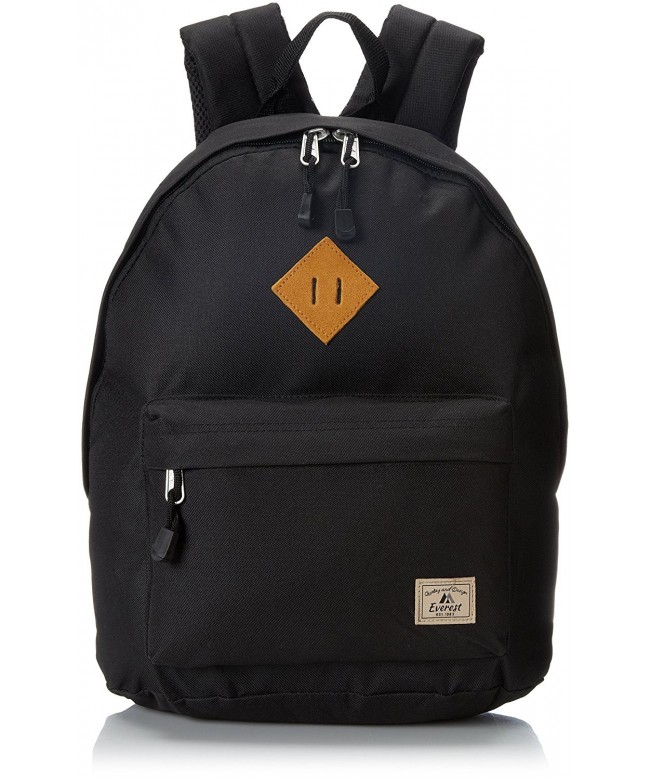Everest Vintage Backpack Black Size
