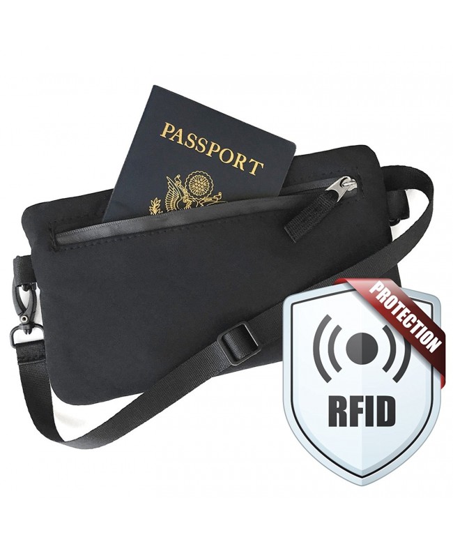 RFID Passport Wallet Travel Crossbody