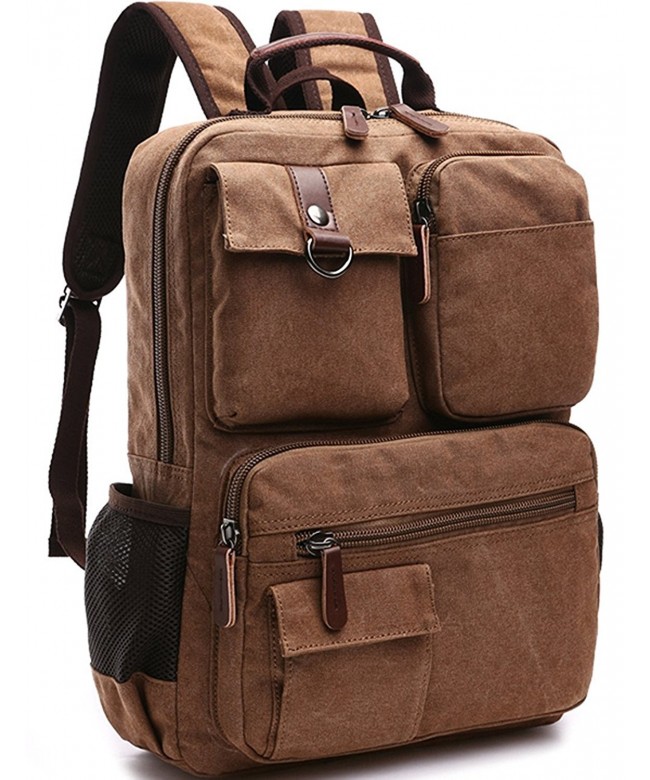 Yousu Canvas Backpack School Daypack