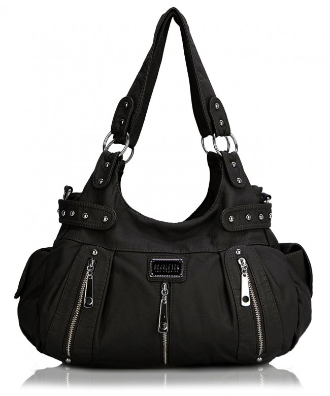 JOYSON Women Handbags Hobo Shoulder Bags Tote PU Leather Handbags Fashion Large Capacity Bags