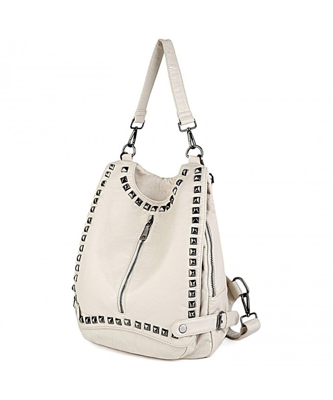 Angelkiss 2 Top Zippers Closure Multiple Pockets Purses and Handbags Soft Leather Shoulder bags Women Satchel Handbag 1555