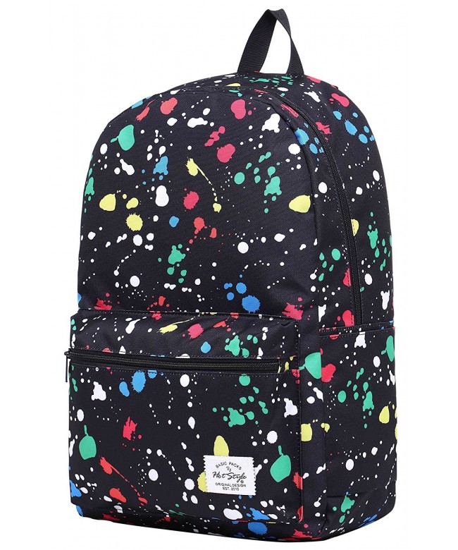 TRENDYMAX Backpack School 15 4 inch ColorfulPaints