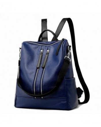 Classic Fashion Leather Backpack Shoulder