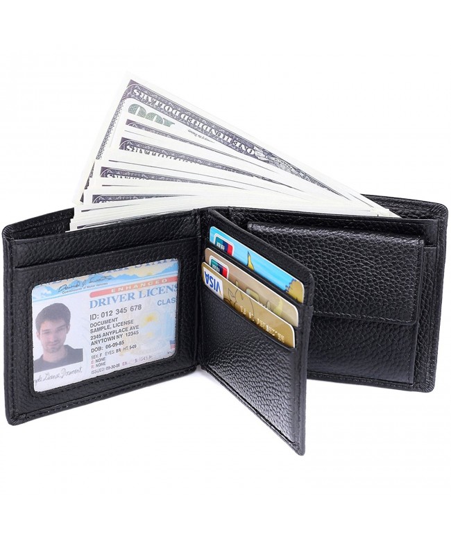 RFID Blocking Wallet Men Genuine