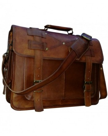 messenger briefcase distressed VINTAGE COUTURE