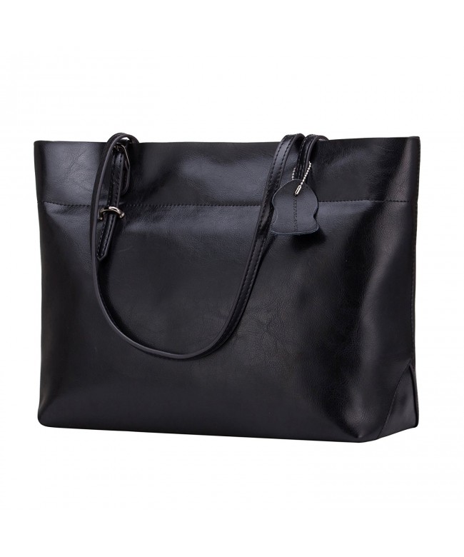 KEEPBLANCE Leather Satchels Handbags Shoulder