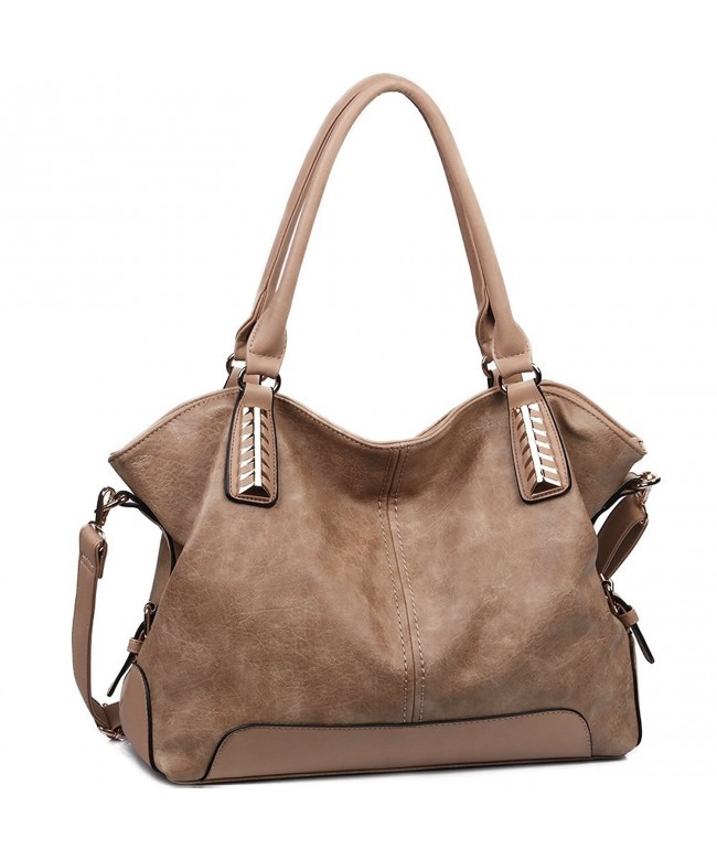 JOYSON Handbags Leather Top Handle Shoulder