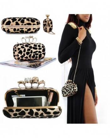 Leopard LLOP Shoulder Evening Handbag
