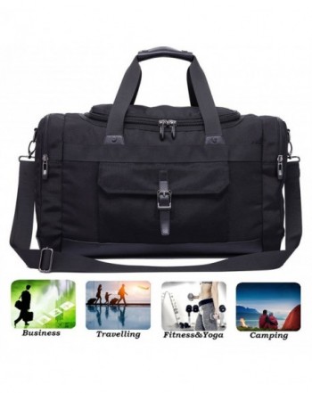 Travel Duffel Bag 21'' Large Unisex Weekender Bag TSA Friendly Carry-on ...