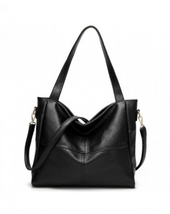 On Clearance - S-ZONE Women's Genuine Leather Designer Handbags Purse Ladies Top Handle Tote Satchel Shoulder Crossbody Bags