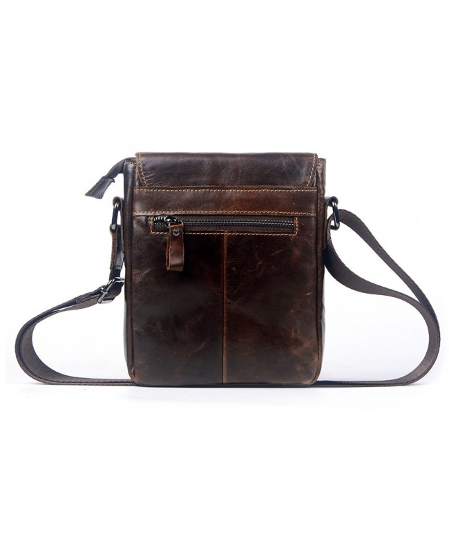 Handmade Vintage Genuine Leather Messenger Bag for Men Crossbody ...