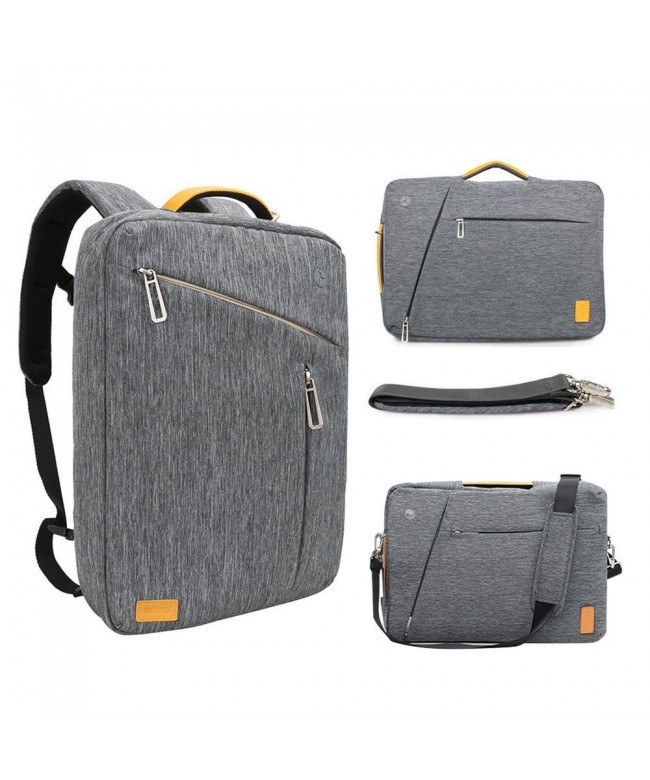 17.3 Inch Convertible Laptop Backpack Gray
