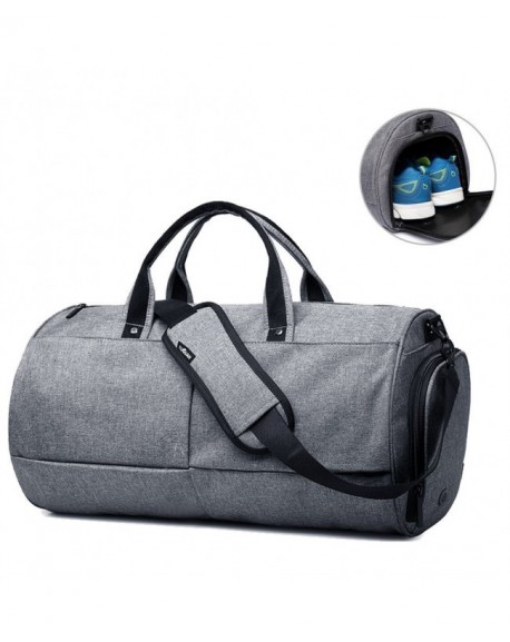 Duffel Bag for Men Gym Bag with Shoe Compartment for Travel Sports ...