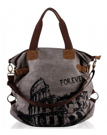 Fansela Vintage Shopper Crossbody Handbag
