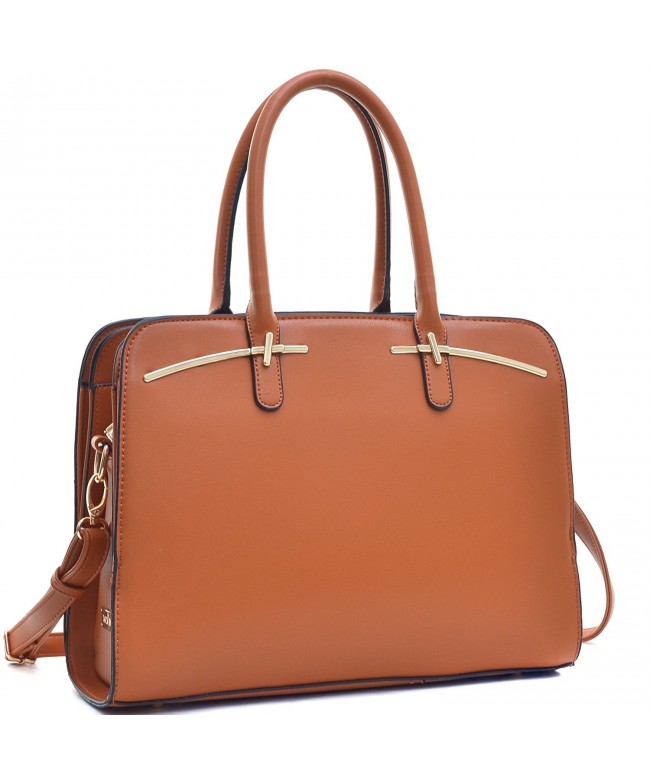 Briefcase Handbag Designer Structured Compartments