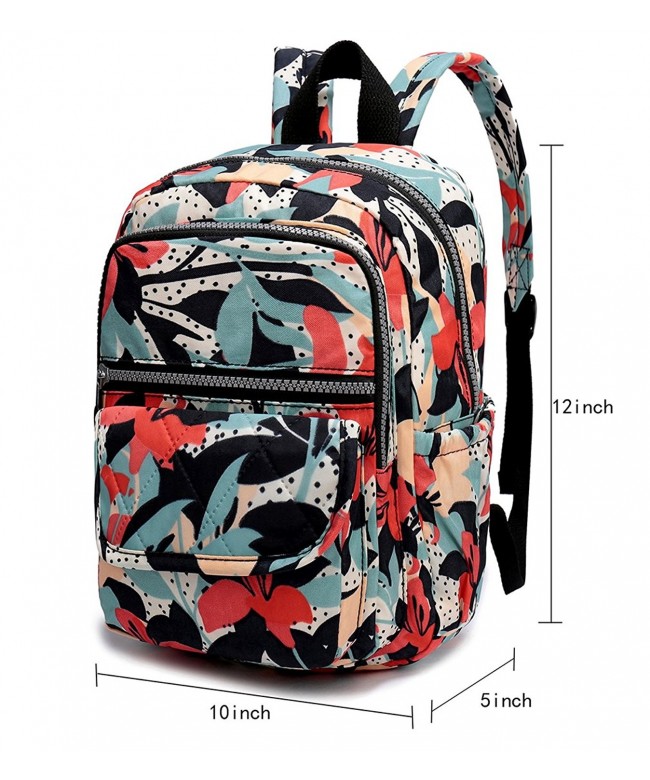 Weekend Shopper Small Lightweight Waterproof Mini Backpack Purse Nylon ...