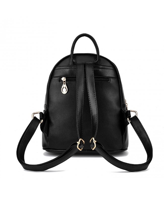 Women PU Leather Backpack Purse Satchel School Bags Knapsack for ...