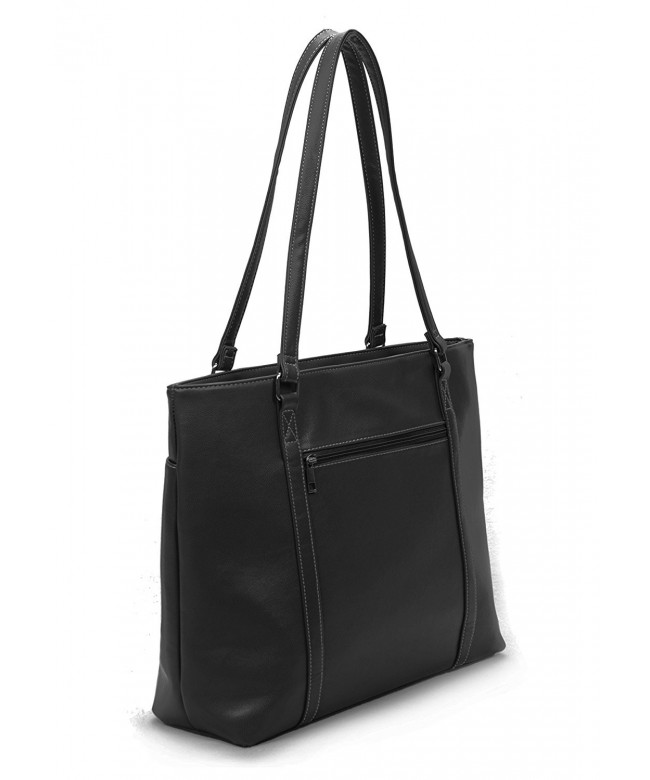 Overbrooke Classic Womens Tote Bag for Laptops up to 15.6 Inches Black ...